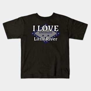 I LOVE Little River | Arkensas County Kids T-Shirt
